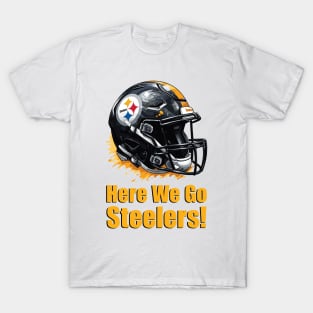 Pittsburgh Steelers Helmet T-Shirt